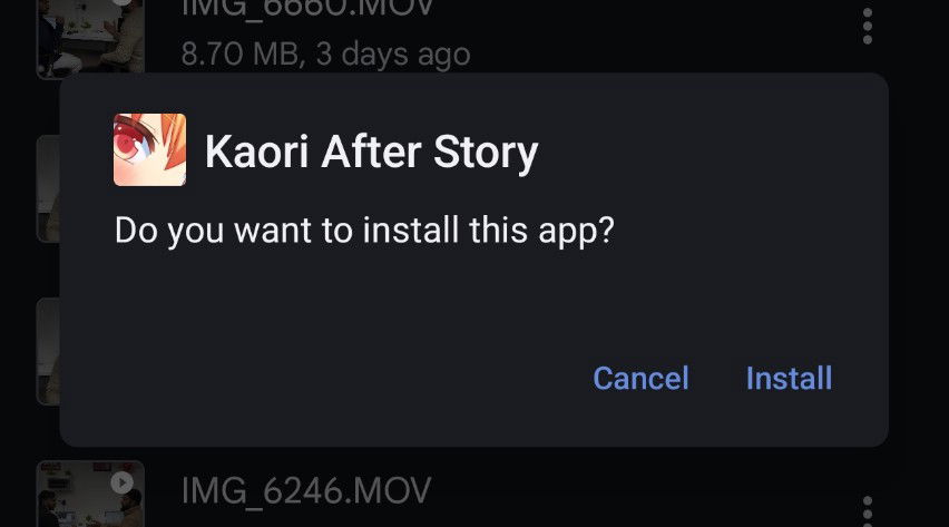 install Kaori After Story APK