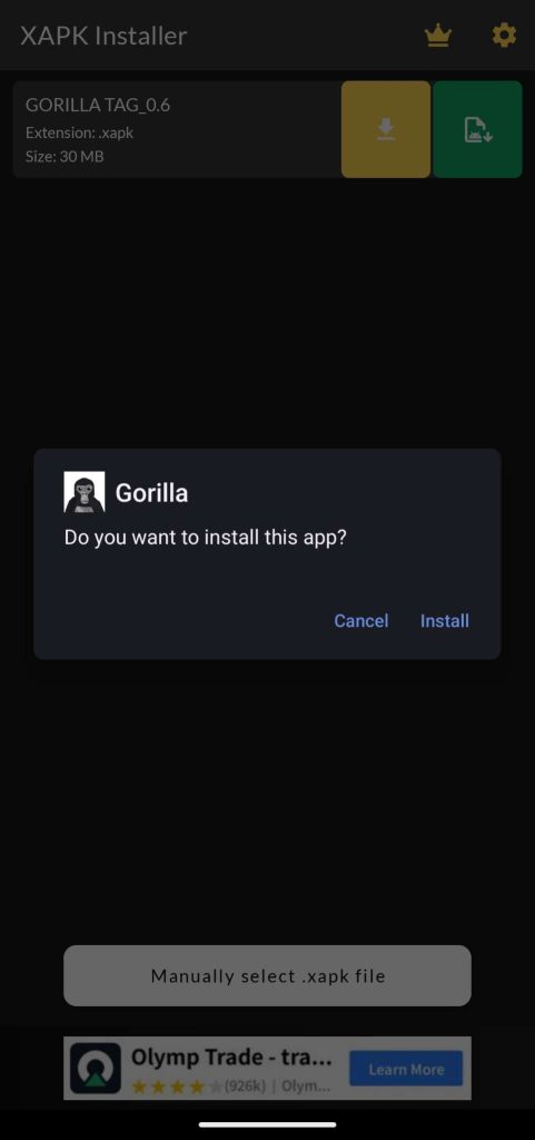 install Gorilla Tag APK