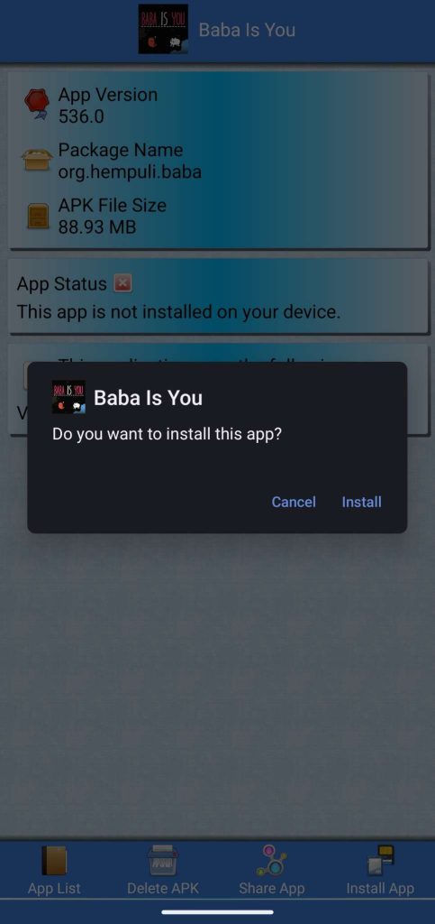 install Baba Is You APK