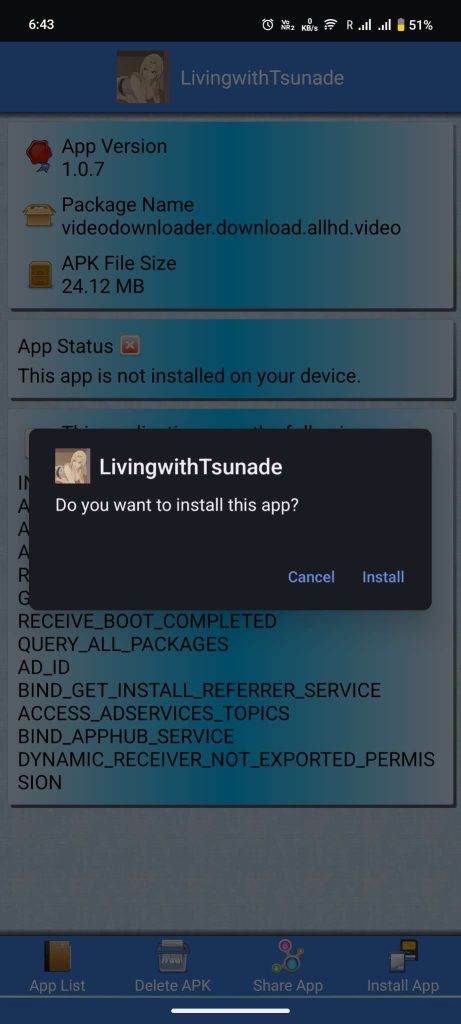 install Living With Tsunade