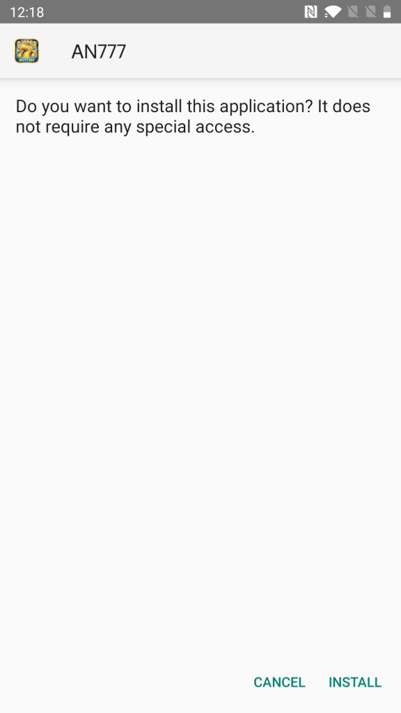 install AN777 APK